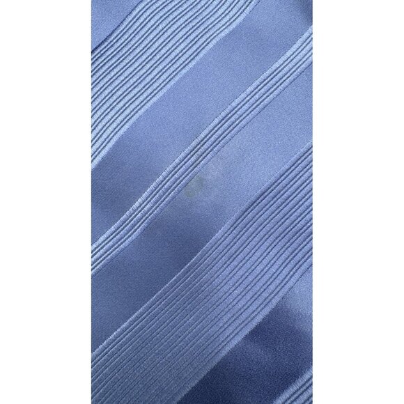 Donald Trump Men's Tie Blue 100% Silk 61" Signature Collection Luxury Striped - Picture 9 of 9